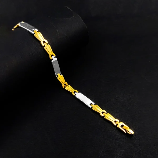 Gold & Silver Bracelet For Men’s & Boy’s.