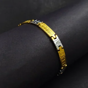 Gold & Silver Bracelet For Men’s & Boy’s.
