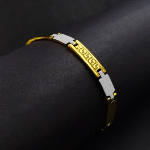 Gold & Silver Bracelet For Men’s & Boy’s.