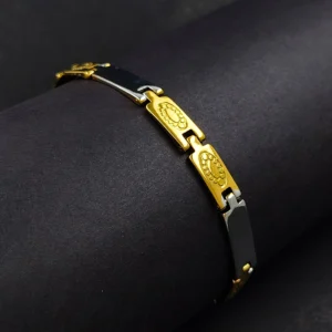 Gold & Silver Bracelet For Men’s & Boy’s.