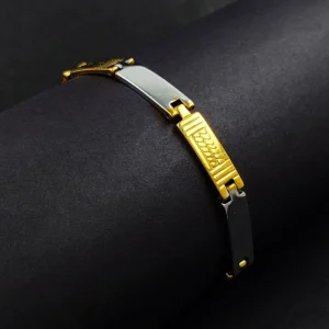 Gold & Silver Bracelet For Men’s & Boy’s.