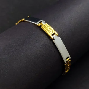Gold & Silver Bracelet For Men’s & Boy’s.
