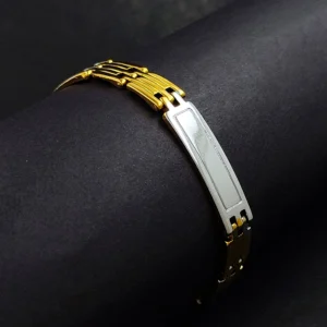 Gold & Silver Bracelet For Men’s & Boy’s.