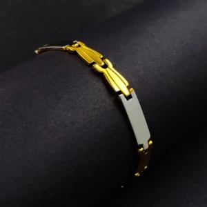 Gold & Silver Bracelet For Men’s & Boy’s.