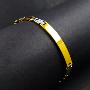 Gold & Silver Bracelet For Men’s & Boy’s.