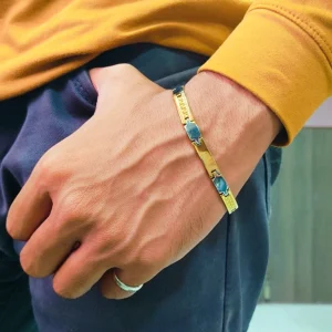 Gold & Silver Bracelet For Men’s & Boy’s.