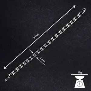 Silver Plated Bracelet For Men’s & Boy’s.