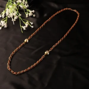 Gold Plated Rudraksha Chain For Men’s & Boy’s.