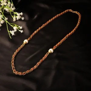 Gold Plated Rudraksha Chain For Men’s & Boy’s.