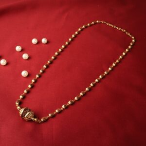 Gold Plated Rudraksha Chain For Men’s & Boy’s.