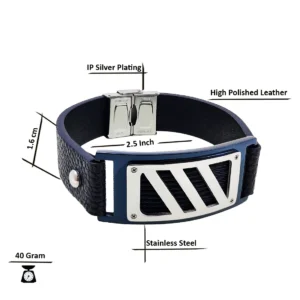 Leather Bracelet For Men’s & Boy’s.