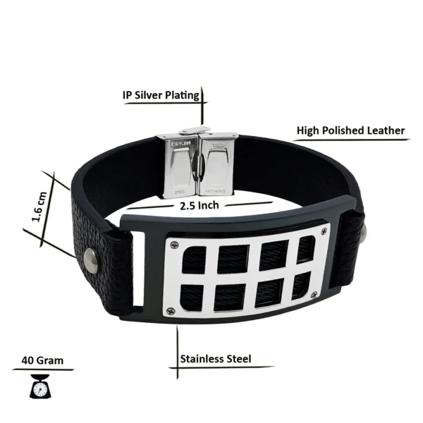 Leather Bracelet For Men’s & Boy’s. - Image 5