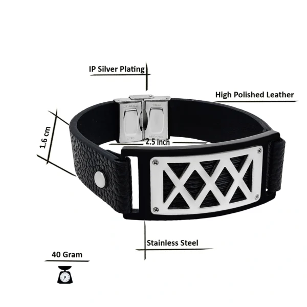 Leather Bracelet For Men’s & Boy’s. - Image 4