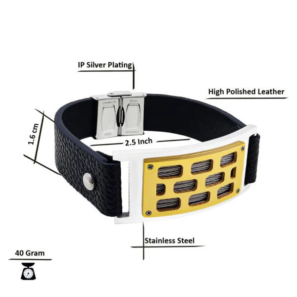 Leather Bracelet For Men’s & Boy’s. - Image 6