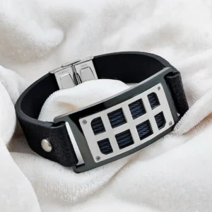 Leather Bracelet For Men’s & Boy’s.