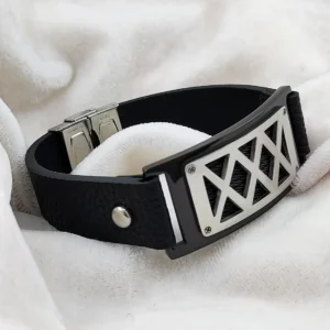 Leather Bracelet For Men’s & Boy’s.