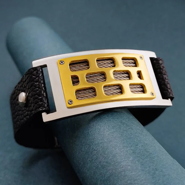 Leather Bracelet For Men’s & Boy’s. - Image 3