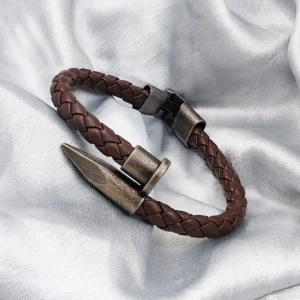 Leather Bracelet For Men’s & Boy’s.