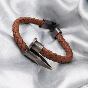 Leather Bracelet For Men’s & Boy’s.