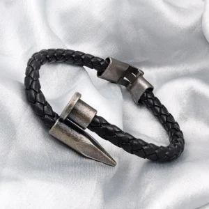 Leather Bracelet For Men’s & Boy’s.