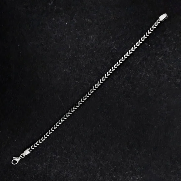 Silver Plated Bracelet For Men’s & Boy’s. - Image 4