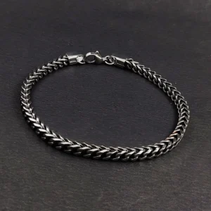 Silver Plated Bracelet For Men’s & Boy’s.