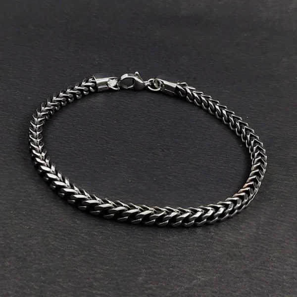 Silver Plated Bracelet For Men’s & Boy’s. - Image 5