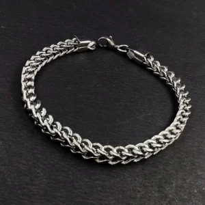 Silver Plated Bracelet For Men’s & Boy’s.