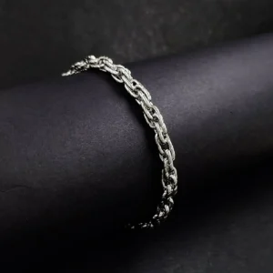 Silver Plated Bracelet For Men’s & Boy’s.