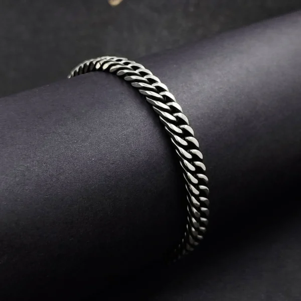 Silver Plated Bracelet For Men’s & Boy’s. - Image 4