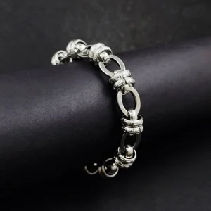 Silver Plated Bracelet For Men’s & Boy’s.