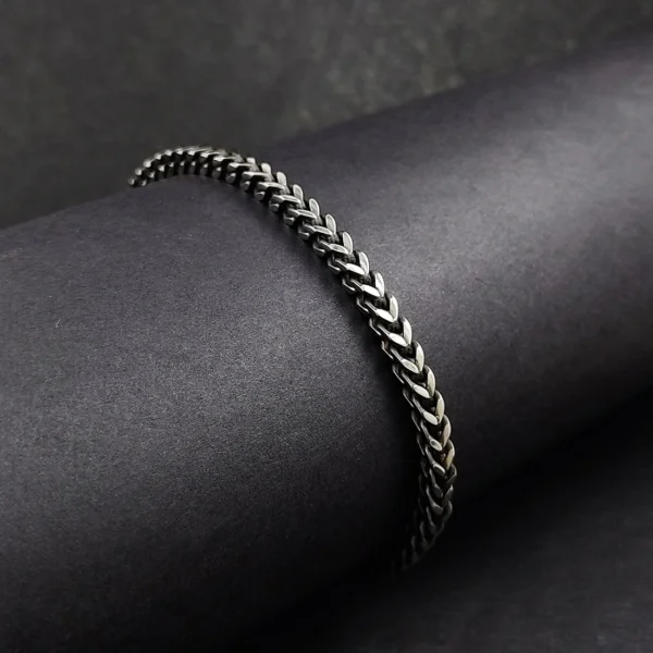 Silver Plated Bracelet For Men’s & Boy’s. - Image 3