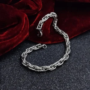 Silver Plated Bracelet For Men’s & Boy’s.
