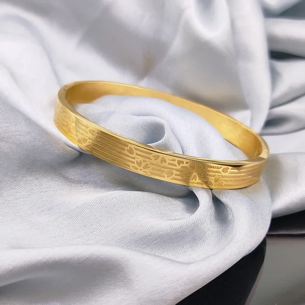 Gold Plated Kada For Men’s & Boy’s. - Image 4