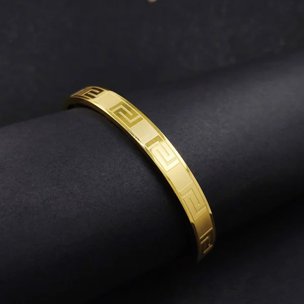 Gold Plated Kada For Men’s & Boy’s. - Image 3