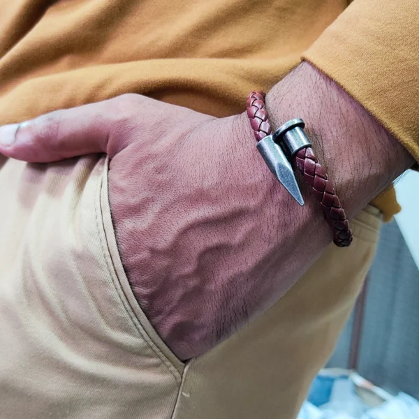 Leather Bracelet For Men’s & Boy’s. - Image 6