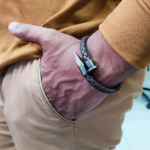 Leather Bracelet For Men’s & Boy’s.