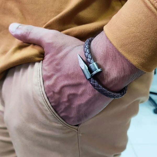 Leather Bracelet For Men’s & Boy’s. - Image 5