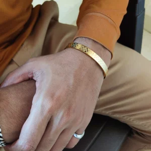 Gold Plated Kada For Men’s & Boy’s.