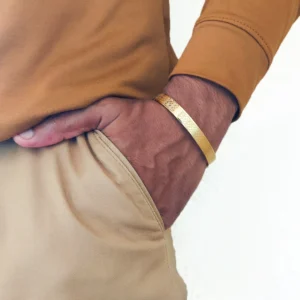 Gold Plated Kada For Men’s & Boy’s.
