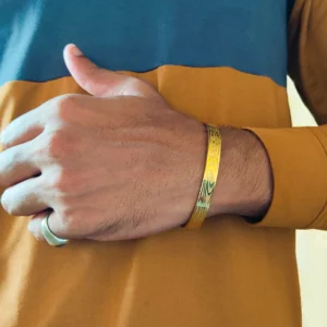 Gold Plated Kada For Men’s & Boy’s.