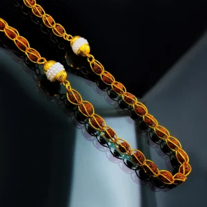 Gold Plated Rudraksha Chain For Men’s & Boy’s.
